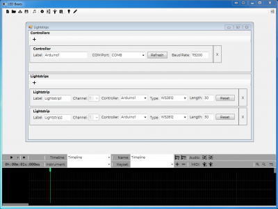 ledbeats screenshot lightstrips