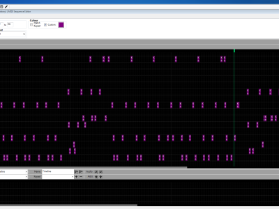 ledbeats screenshot midisequence editor